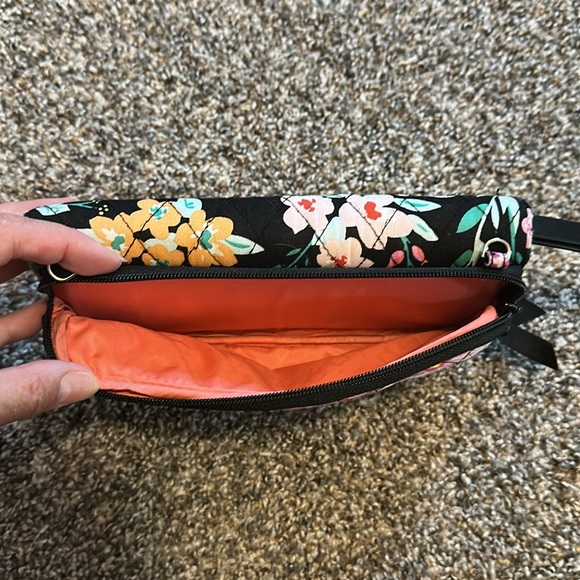 Vera Bradley Trimmed Wristlet in Tangerine Twist - Picture 4 of 4